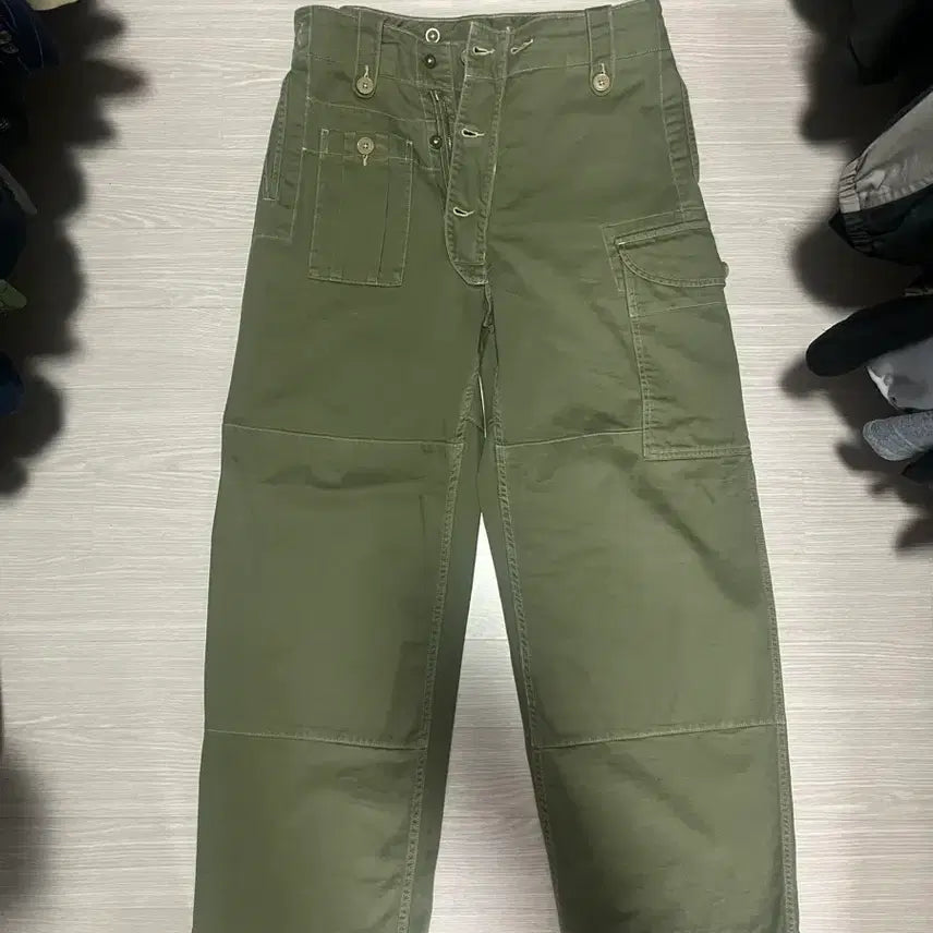 [BUNJANG] Polo Satin Utility Cargo Pants / 폴로 새틴 유틸리티 카고