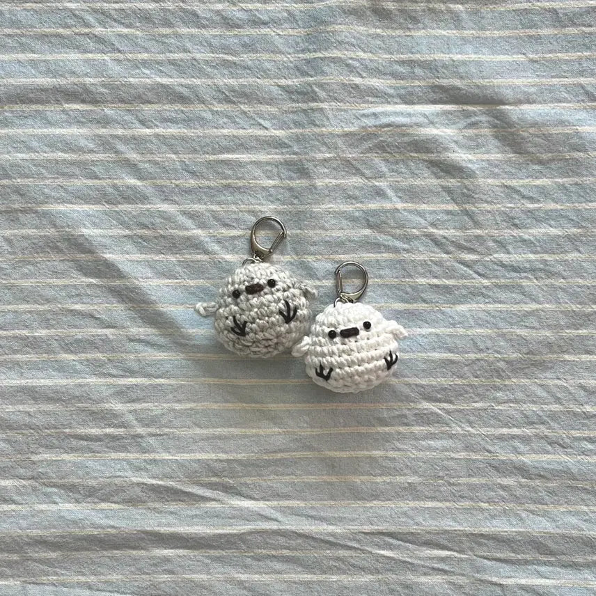 [BUNJANG] Handmade Knitted Bird Keychain / 뱁새키링