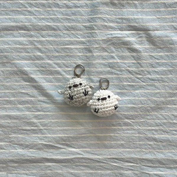 [BUNJANG] Handmade Knitted Bird Keychain / 뱁새키링