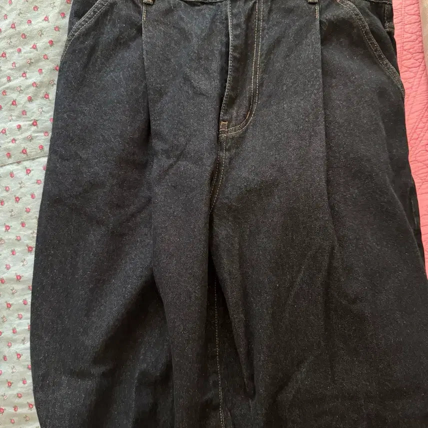 [BUNJANG] Wide Raw Denim Jeans (Size 32-33) / (32~33)와이드 생지데님