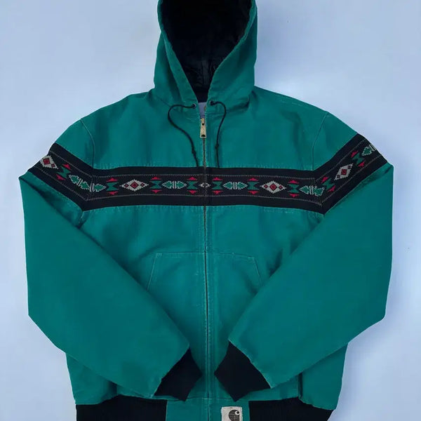 [BUNJANG] Carhartt 90s Aztec J78AQU Active Jacket / 90s 칼하트 아즈텍J78AQU 액티브 자켓