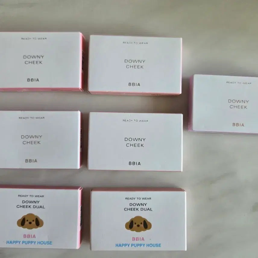 [BUNJANG] BBIA Ready to Wear Downy Cheek Blush & Highlighter Set / 삐아 레디 투 웨어 다우니  치크/치크하이라이터 7종