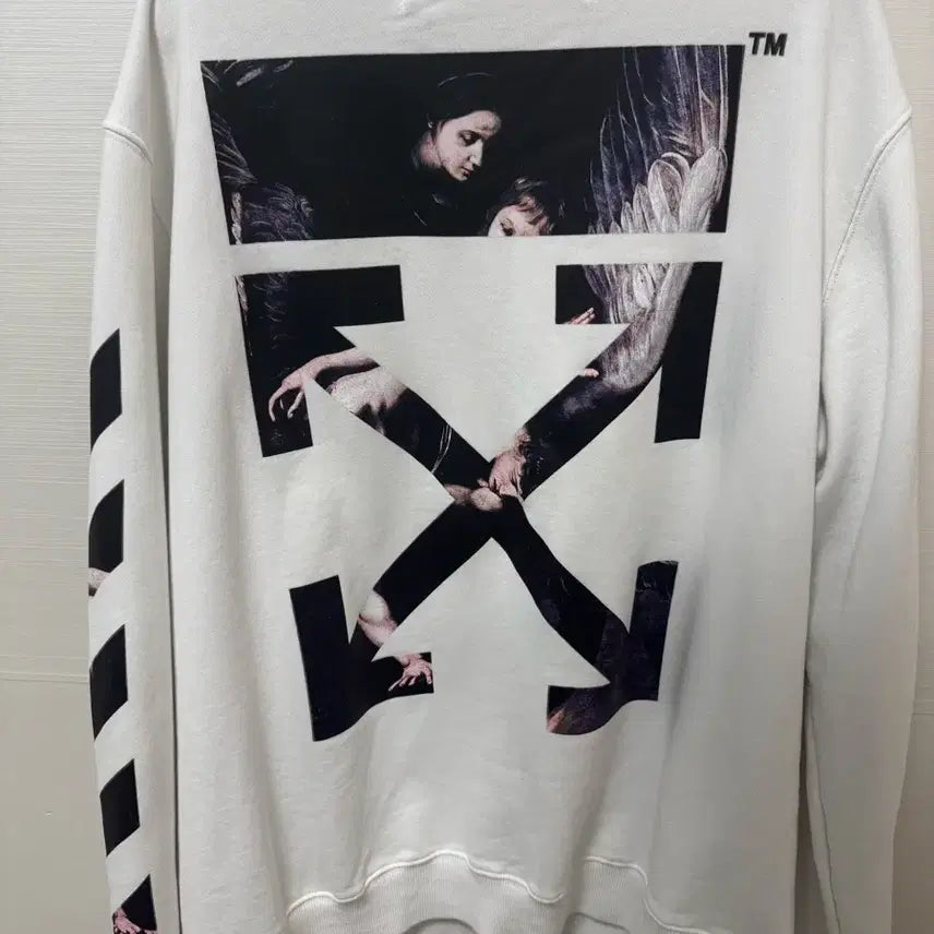 [BUNJANG] Off-White Caravaggio Arrow Sweatshirt / 오프화이트 카라바지오 애로우 맨투맨