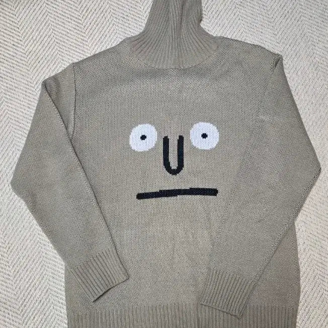 [BUNJANG] Stereo Vinyls x Jean Jullien Turtle Neck Sweater / 스테레오바이널즈 장줄리앙 터틀넥 l, 100