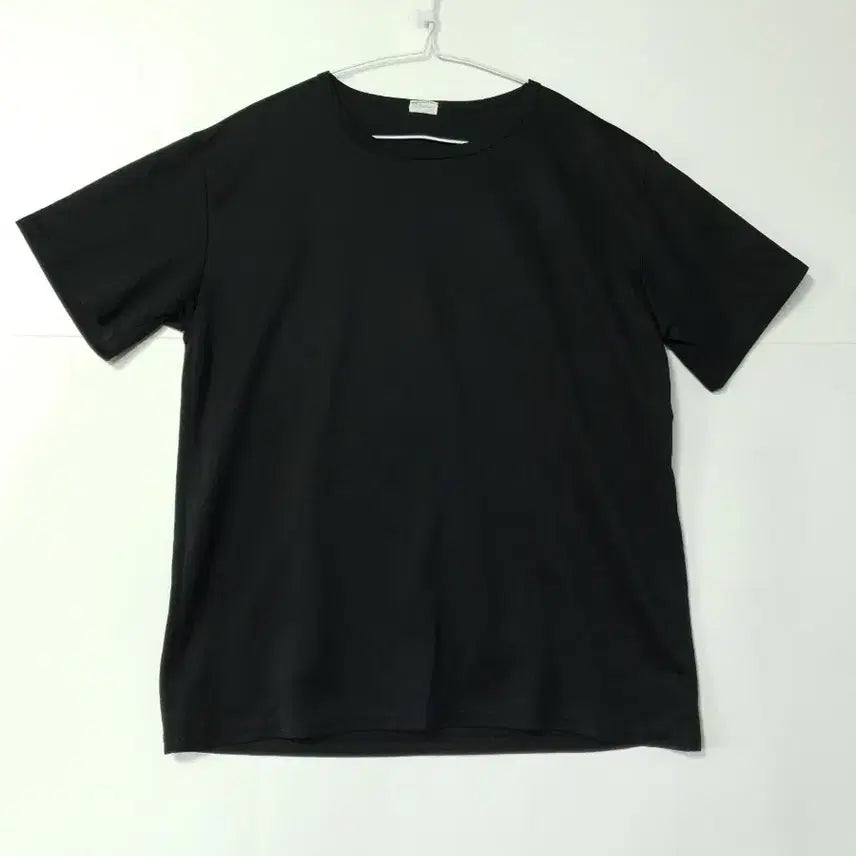 [BUNJANG] Mujii Basic Short Sleeve T-Shirt, Functional, Black / 무지 반팔 티셔츠 기능성 블랙