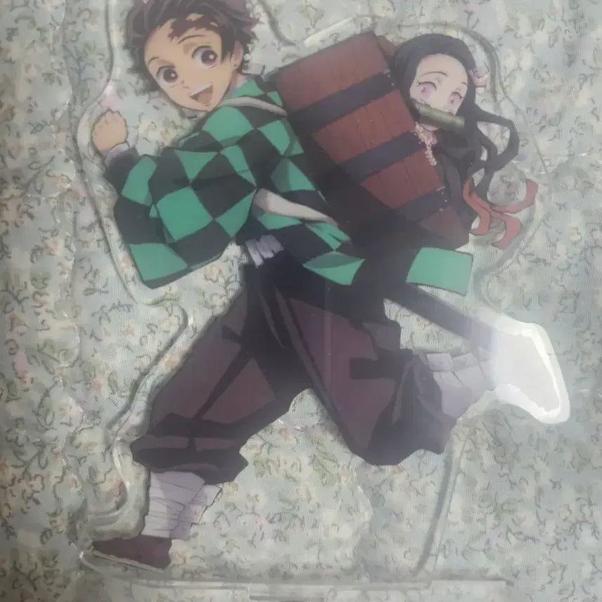[BUNJANG] Demon Slayer Tanjiro Nezuko DVD Exclusive Acrylic Stand / 귀멸의 칼날 탄지로 네즈코 DVD 아크릴 스탠드