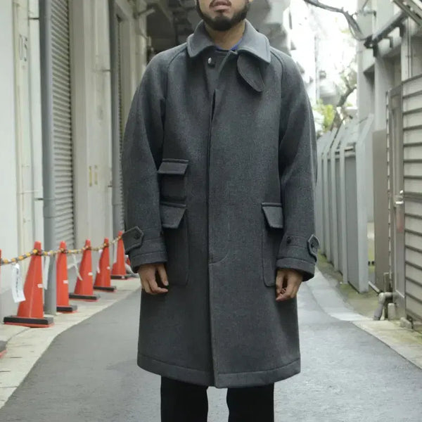 [BUNJANG] Kaptain Sunshine 18AW Traveler Coat Grey Size 38 / 캡틴선샤인 트레블러 트래블러 코트 18aw 그레이 38사이즈