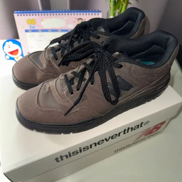 [BUNJANG] Thisisneverthat New Balance 550 Brown Black Sneakers / [270] 디스이즈네버댓 뉴발란스 550 브라운 블랙