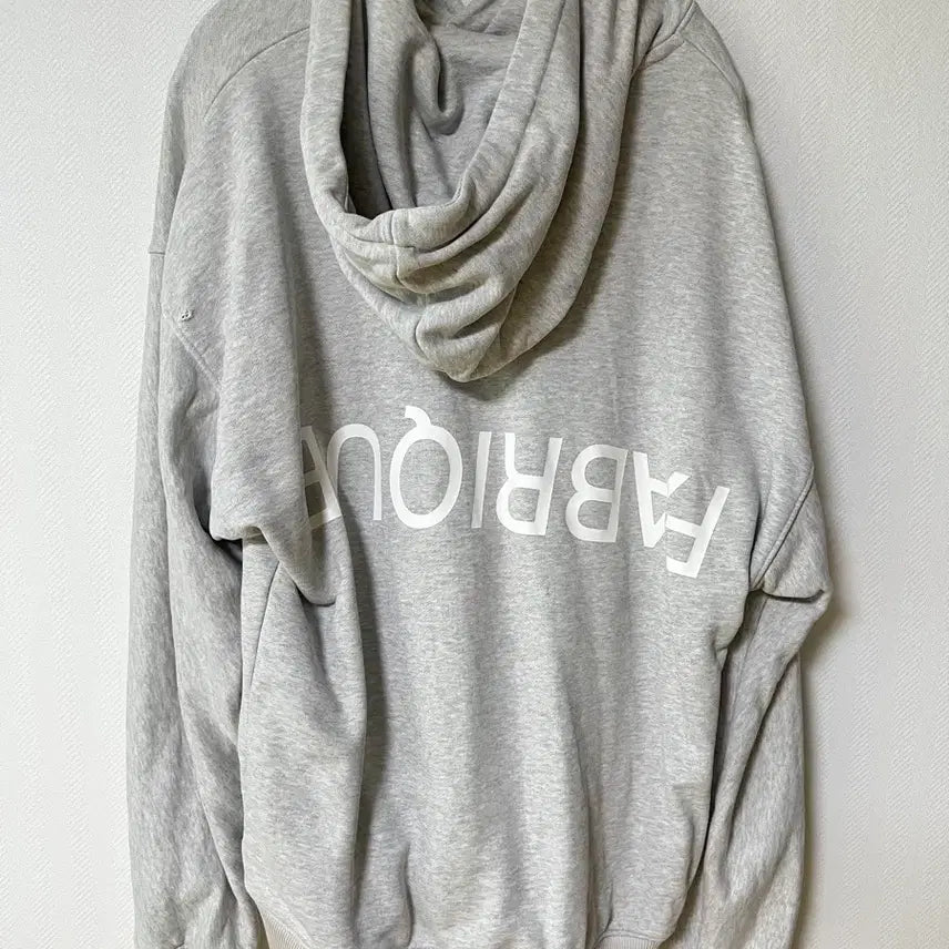 [BUNJANG] Solid Homme Grey Hoodie L / 솔리드옴므 그레이 후드티 L