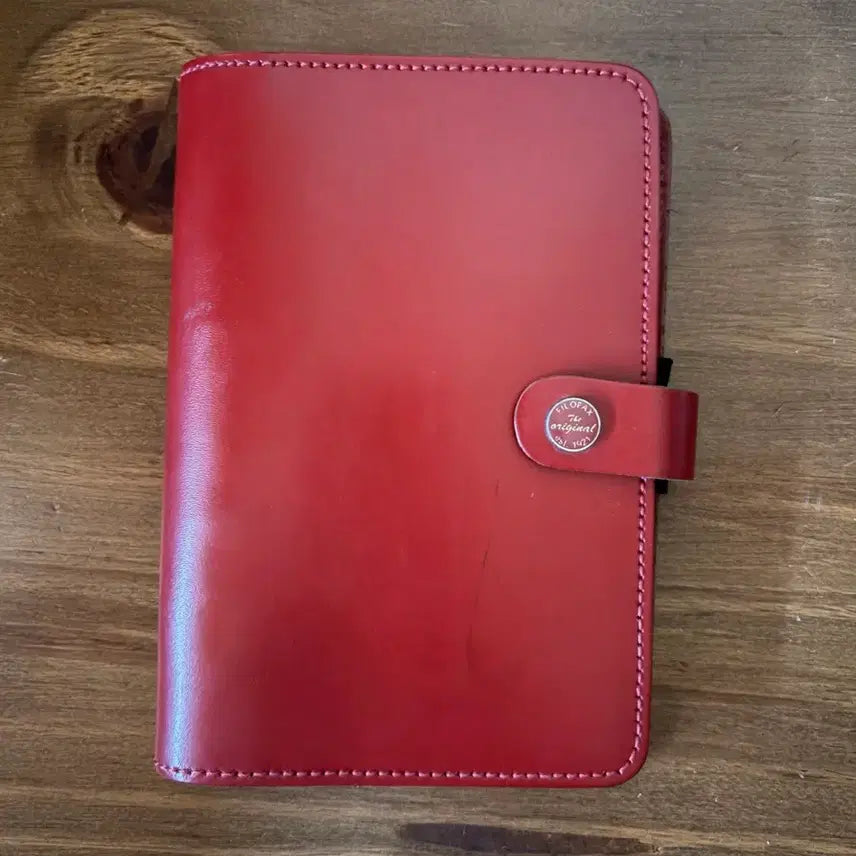 [BUNJANG] Filofax Original Personal Leather Organizer - Pillarbox Red / 파일로팩스 오리지널 Personal 사이즈 / Pillarbox red