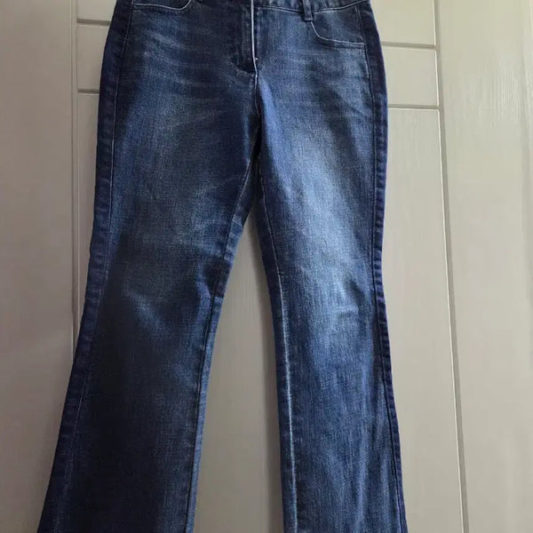 [BUNJANG] Binzef Golf Wear Women's Bootcut Jeans / 빈제프 골프웨어 여성 청바지