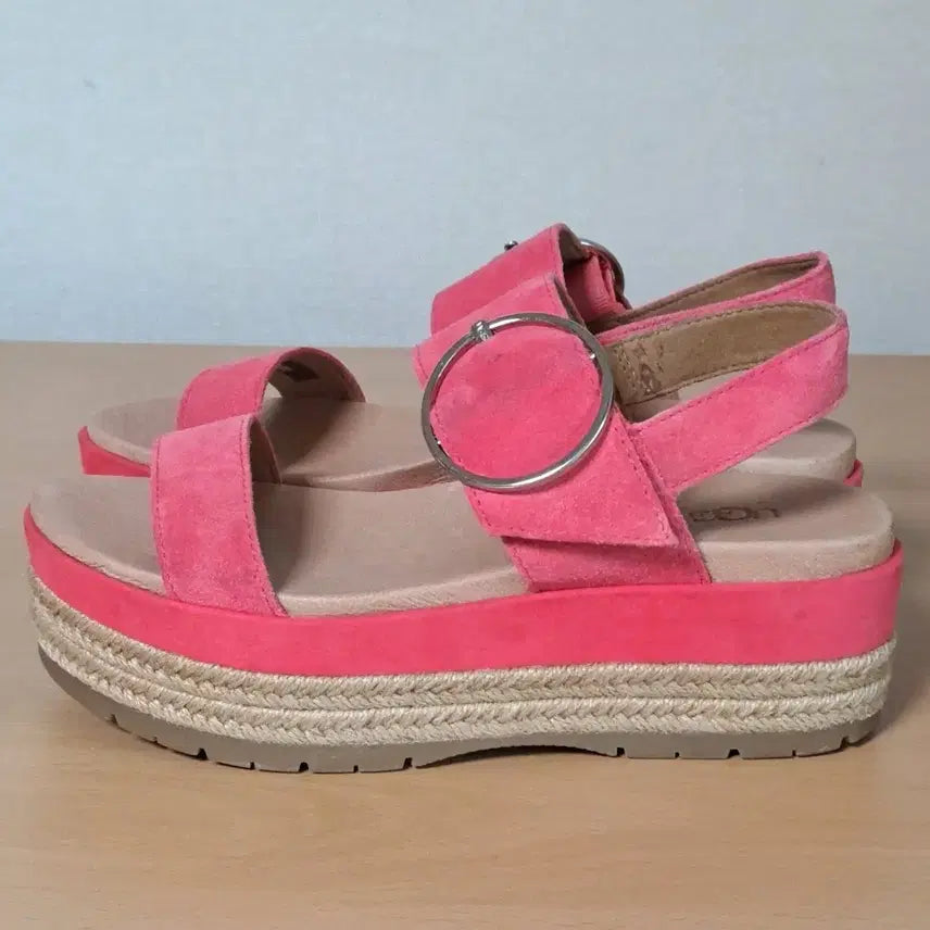 [BUNJANG] UGG Platform Espadrille Sandals / UGG 240 에스파듀 키높이샌들