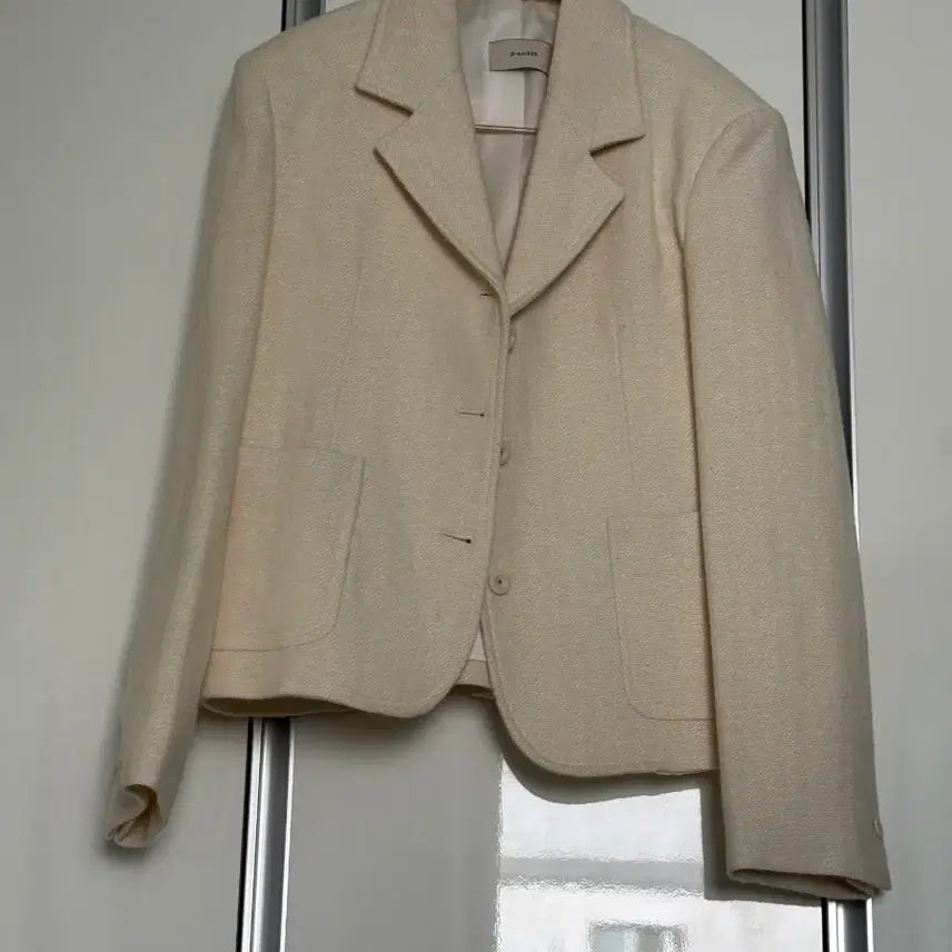 [BUNJANG] D'AMBER Ivory Women's Jacket / D'AMBER 아이보리색 여성 자켓