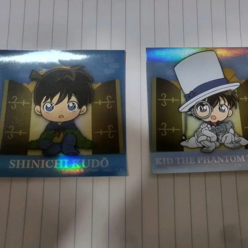 [BUNJANG] Detective Conan Shinichi & Kaito Kid Sticker Bundle Set / 명탐정 코난 신이치+괴도키드 스티커 (일괄)