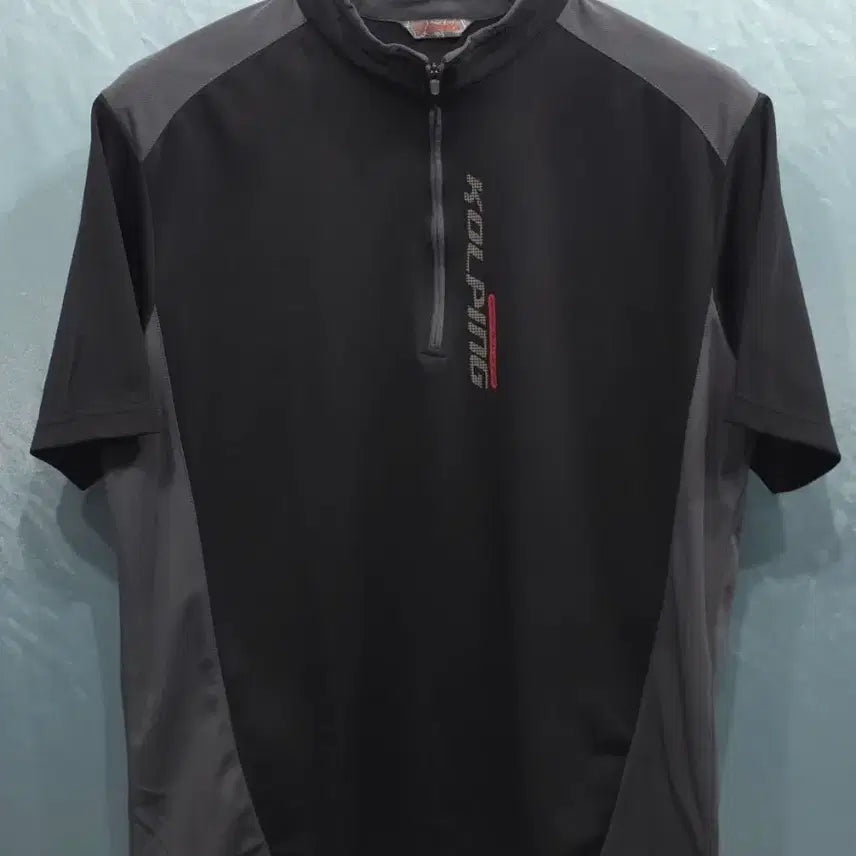 [BUNJANG] Kolping Men's Half-Zip Short-Sleeve T-shirt (Size 110/2XL) / 콜핑 등산 하이쿨텍스 반집업 반팔티 110