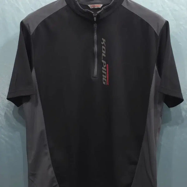 [BUNJANG] Kolping Men's Half-Zip Short-Sleeve T-shirt (Size 110/2XL) / 콜핑 등산 하이쿨텍스 반집업 반팔티 110