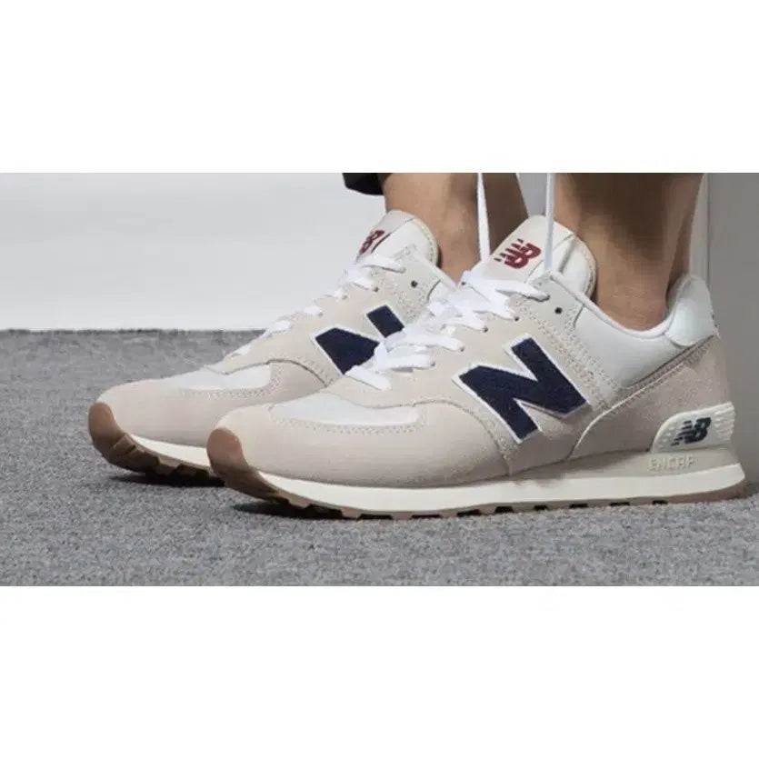 [BUNJANG] New Balance 574 Suede Ivory Size 280 / 뉴발란스 574 사이즈 280