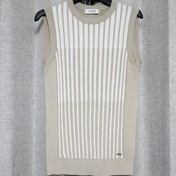 [BUNJANG] Ping Golf Knit Vest Beige Size 55 / 핑 골프 니트 조끼 베이지 90