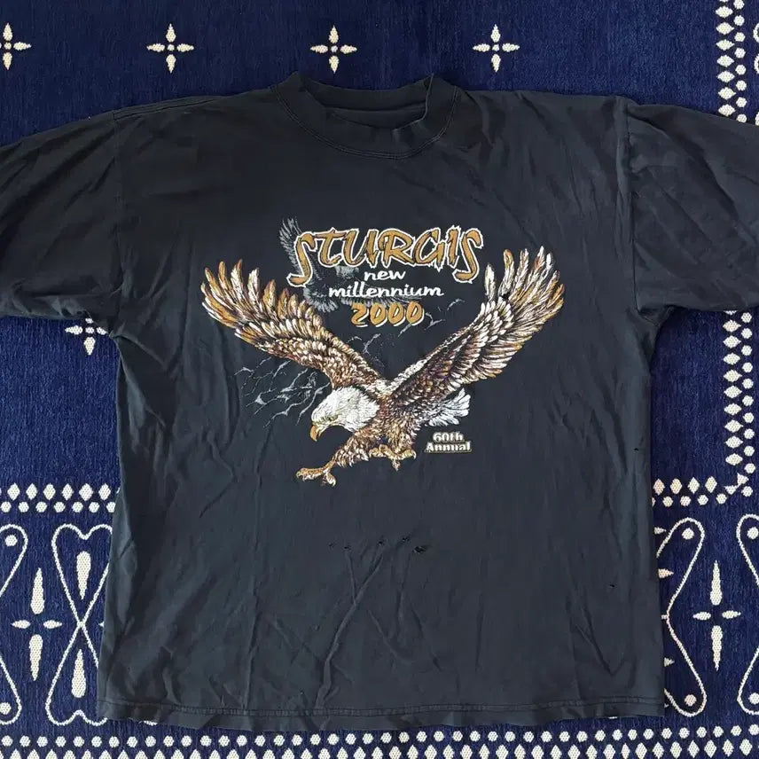 [BUNJANG] Harley-Davidson Sturgis Biker T-Shirt / 2000 sturgis 할리데이비슨 바이커 티셔츠