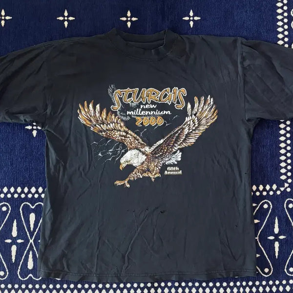 [BUNJANG] Harley-Davidson Sturgis Biker T-Shirt / 2000 sturgis 할리데이비슨 바이커 티셔츠