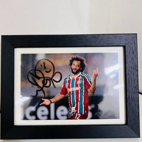 [BUNJANG] Marcelo Autographed Framed Memorabilia / 레알 마드리드 마르셀루 친필싸인 액자 (마지막 가격내림)