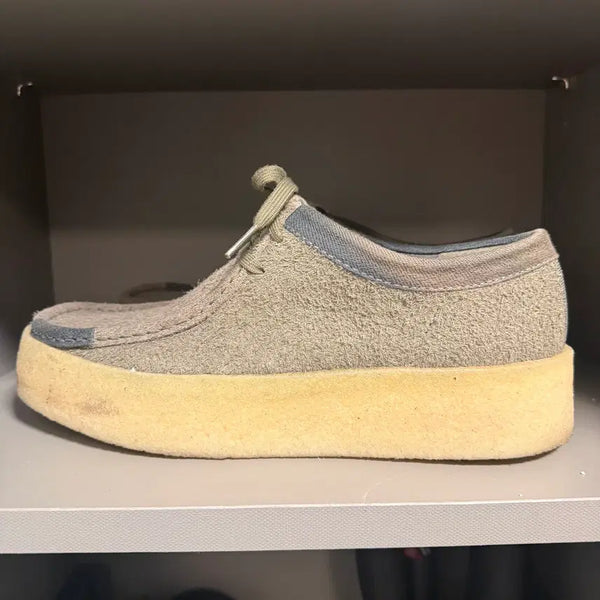 [BUNJANG] JiyongKim x Clarks Wallabee Khaki (US 9) / [US9] 지용킴 x 클락스 왈라비 카키