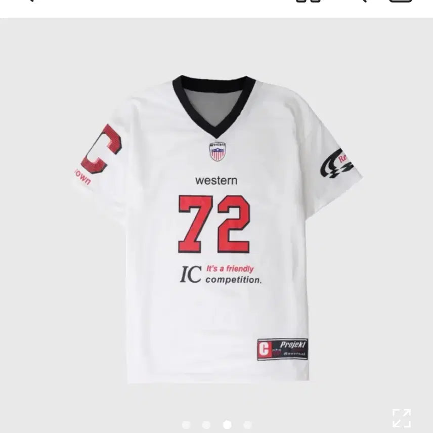 [BUNJANG] Western 72 Uniform Short-Sleeve T-Shirt / 에이블리 웨스턴 72 유니폼 반팔 티셔츠