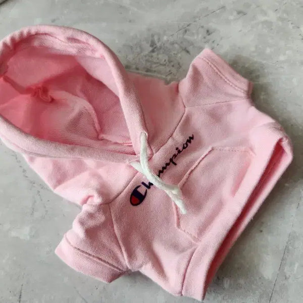 [BUNJANG] 20cm Doll Clothes Champion Hoodie / 무속성 인형옷 20cm 챔피온 후드티 솜인형 20깅