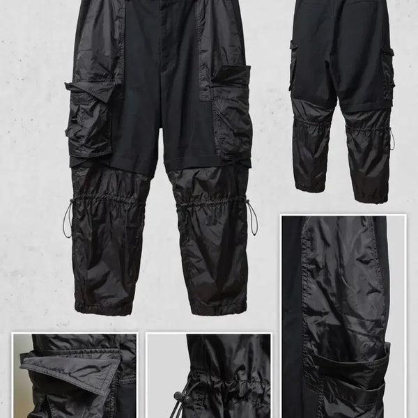 [BUNJANG] Juun.J Layered Multi Cargo Jogger Pants / [L] 준지 나일론 레이어드 멀티 카고조거 팬츠 34