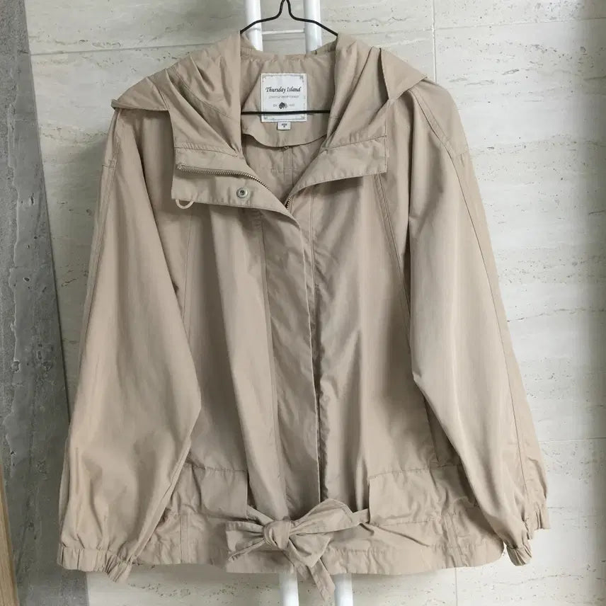 [BUNJANG] Thursday Island Relaxed Fit Jacket Beige / 써스데이아일랜드 루즈핏 자켓 S