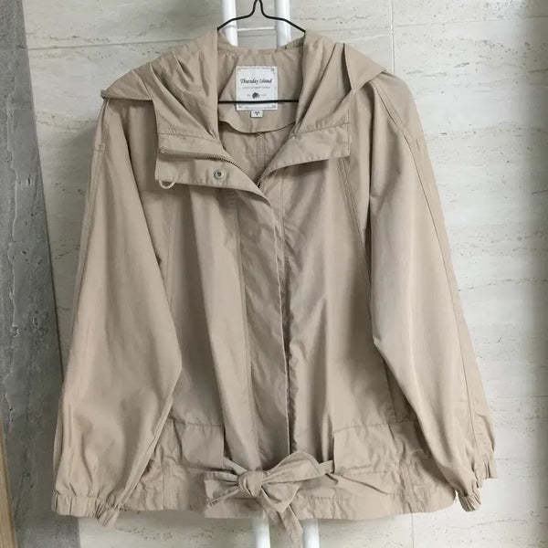 [BUNJANG] Thursday Island Relaxed Fit Jacket Beige / 써스데이아일랜드 루즈핏 자켓 S