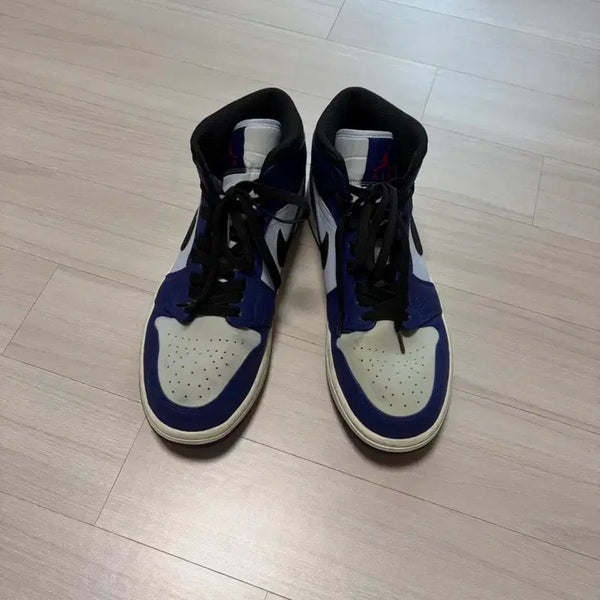 [BUNJANG] Nike Air Jordan 1 High Royal Blue Men's Shoes (270mm) / 나이키 조던 미드 로얄 블루 270mm