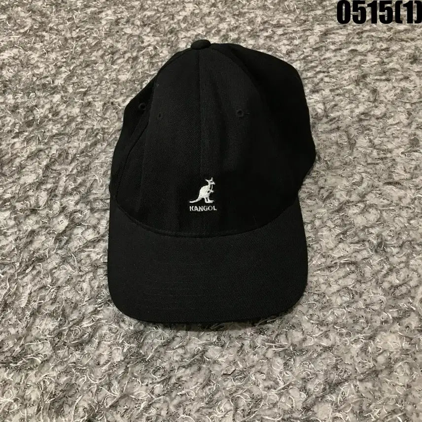 [BUNJANG] Kangol Black Ball Cap Hat / 캉골 블랙 볼캡 모자