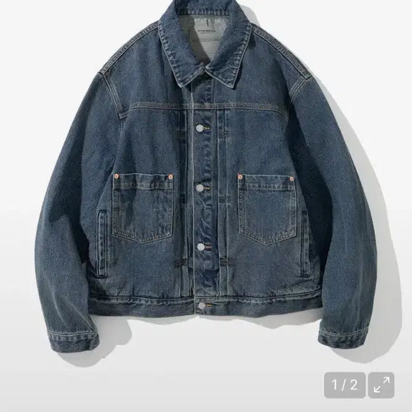 [BUNJANG] Uniform Bridge Denim Type 2 Jacket / 유니폼브릿지 데님 타입2 자켓