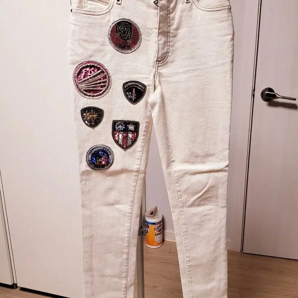 [BUNJANG] MissMister Unique Patch Jeans / 미스미스터