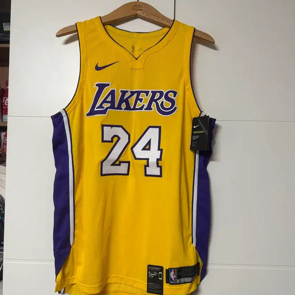 [BUNJANG] Nike Kobe 24 Authentic Jersey Yellow L / 나이키 / 코비 24 어센틱 저지 옐로우 / L (48)