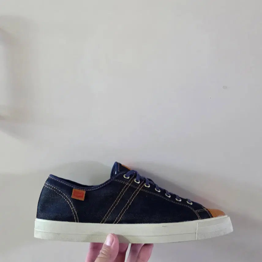 [BUNJANG] Onitsuka Tiger Badminton 68 Navy Tartan (Discontinued) / [270] 오니츠카타이거 배드민턴68 네이비타탄ㅡ단종매물,최저가