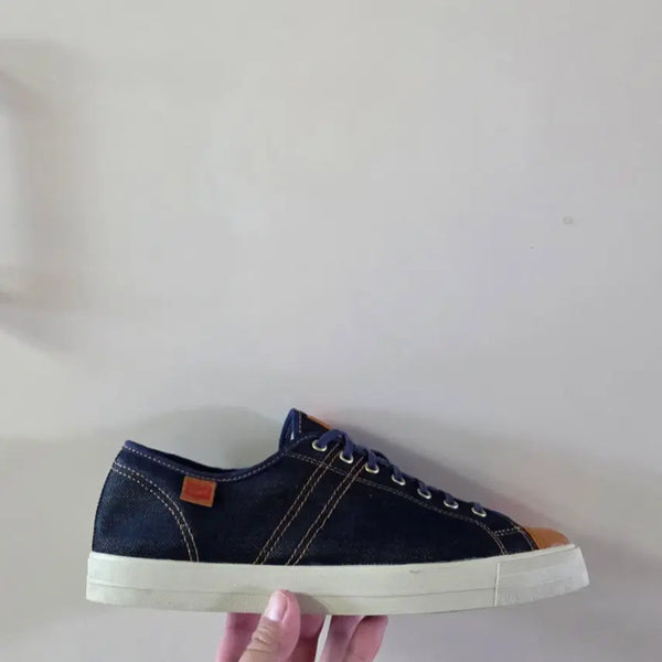 [BUNJANG] Onitsuka Tiger Badminton 68 Navy Tartan (Discontinued) / [270] 오니츠카타이거 배드민턴68 네이비타탄ㅡ단종매물,최저가