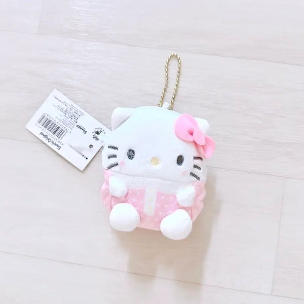 [BUNJANG] Hello Kitty Coin Pouch Doll Keyring / 헬로키티, 키티 동전지갑 인형 키링 / 새상품