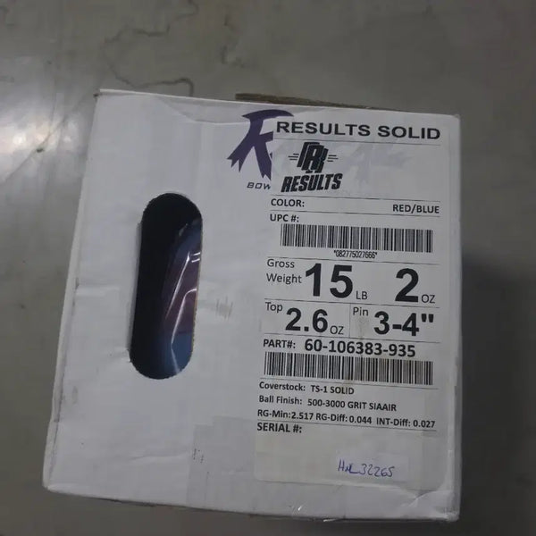 [BUNJANG] Brunswick Radical Result Solid Bowling Ball / 브런즈윅 레디컬 리절트 솔리드 볼링공 팝니다