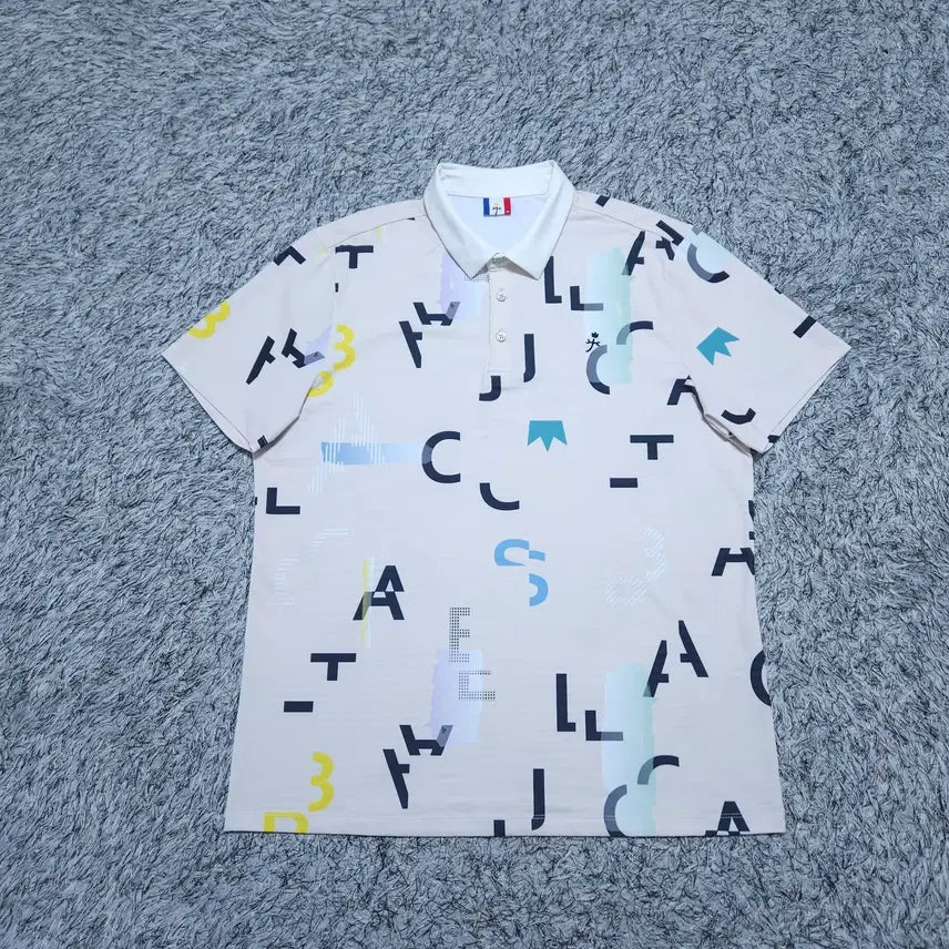 [BUNJANG] Castelbajac Men's 110 Cool Fabric Short-Sleeve Polo Shirt / 까스텔바작)110 남자 쿨원단 반팔카라티 / 왕눈이샵