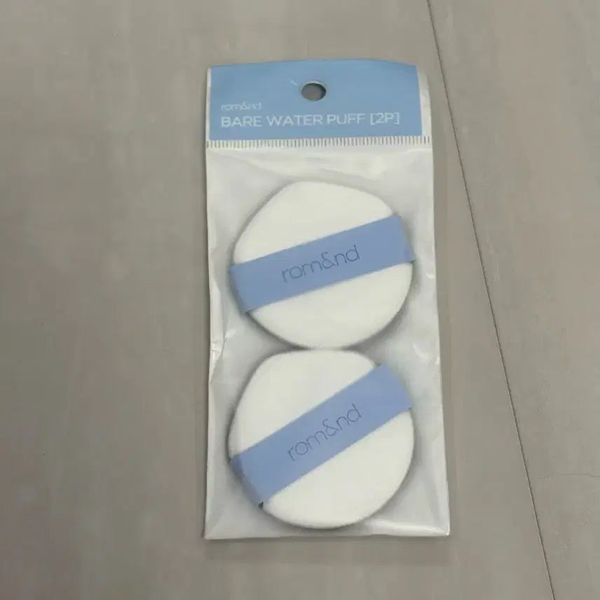 [BUNJANG] Rom&nd Bare Water Puff 2pcs / 롬앤 베어 워터 퍼프