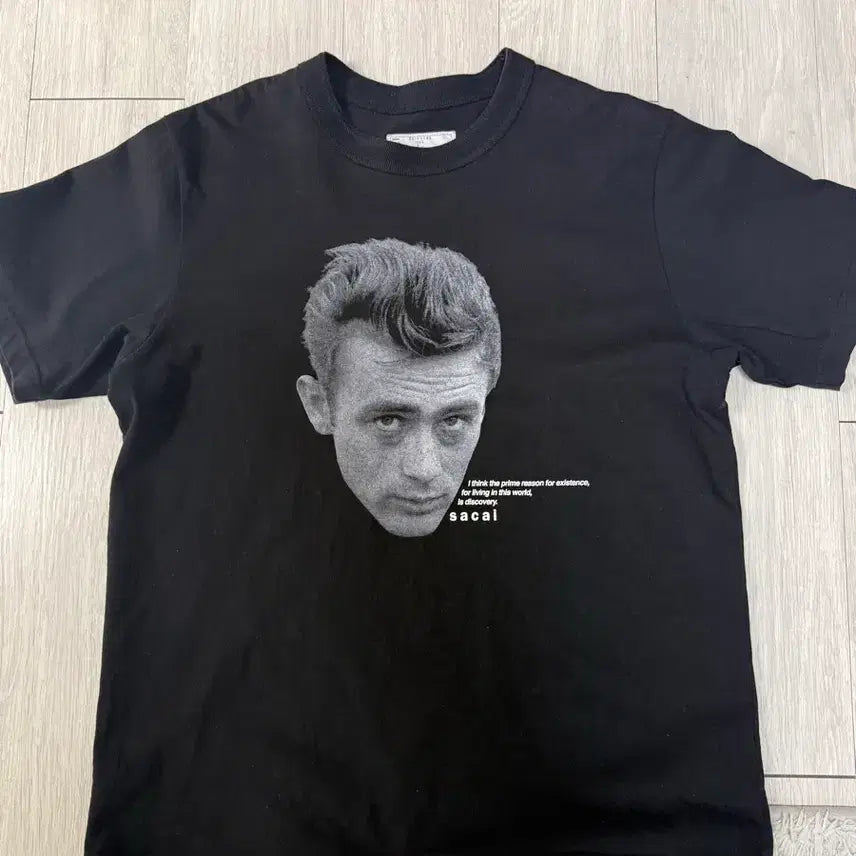 [BUNJANG] Sacai 25SS James Dean Printed Short Sleeve T-Shirt / (4)사카이 25ss 제임스 딘 프린팅 반팔