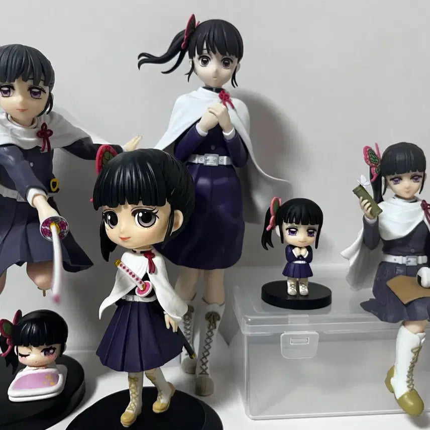 [BUNJANG] Demon Slayer Kanawo 6종 Set Sega Onemutan Chokonose Glitter / (일괄) 귀멸의 칼날 카나오 피규어 6종 세가 오네무탄 쵸코노세 글리터