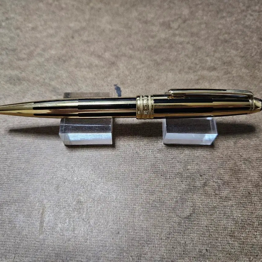 [BUNJANG] Montblanc Solitaire Black & Gold Ballpoint Pen / 몽블랑 솔리테어 블랙앤골드 볼펜