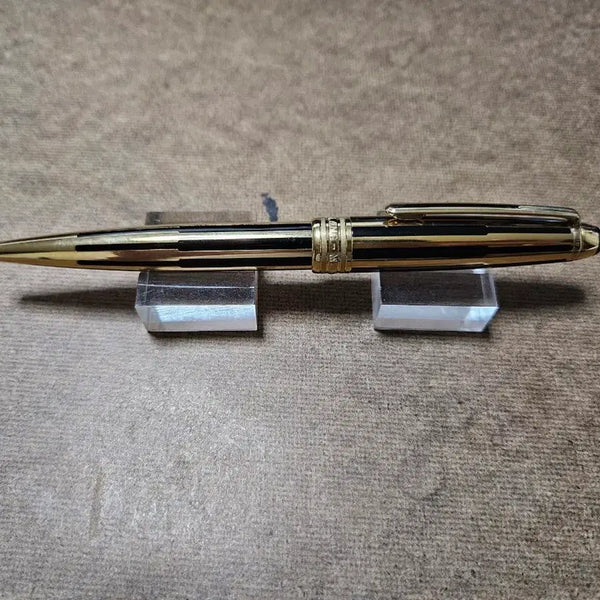 [BUNJANG] Montblanc Solitaire Black & Gold Ballpoint Pen / 몽블랑 솔리테어 블랙앤골드 볼펜