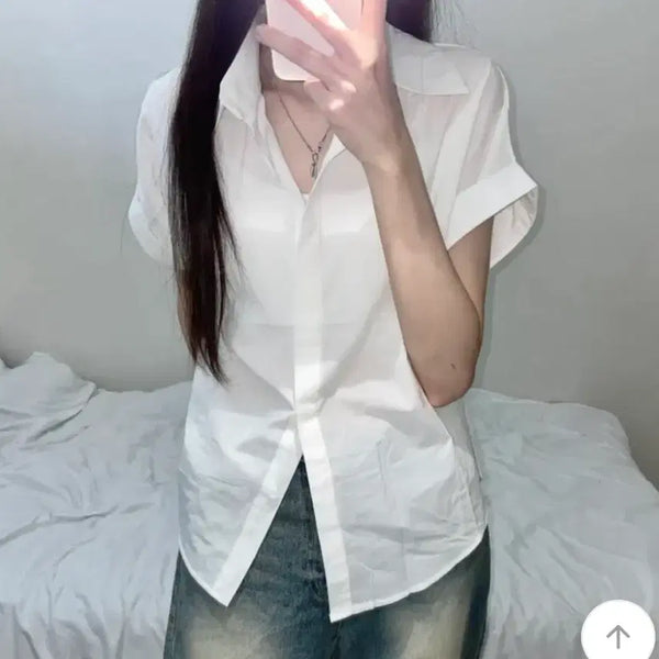 [BUNJANG] AEON Short Sleeve Shirt / *유사제품* 에이블리 애원 반팔셔츠 판매해요