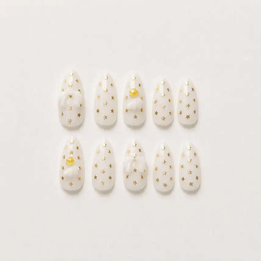[BUNJANG] Handmade Star Wing Nail Tips / 수제 별날개 네일팁 판매