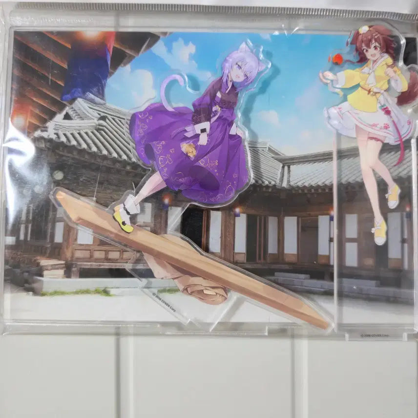 [BUNJANG] Hololive OkaKoro Anime Plus Collaboration Acrylic Diorama / 홀로라이브 오카코로 애니플러스 콜라보 아크릴 디오라마