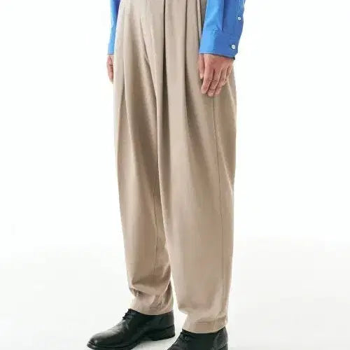 [BUNJANG] Bearded Kid Moccasin Beige Slacks L (32-34) / 정가117000원 새상품) 비얼디드키드 팬츠 L(약 32~34)